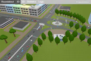 anylogic aplicado no segmento de transportes e tráfego