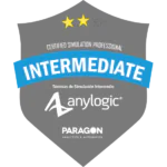 badge anylogic intermediate latam