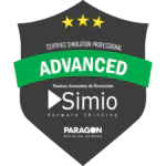 badge simio advanced latam