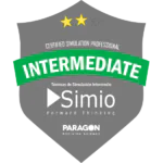 badge simio intermediate latam