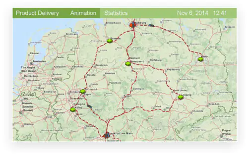 anylogic integração com mapas anylogic integração com mapas